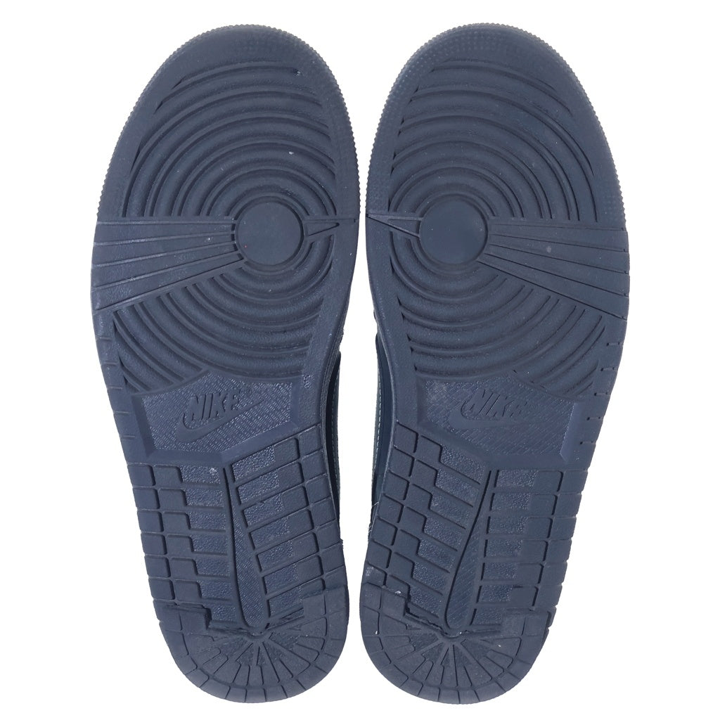 NIKE(ナイキ) ×トラヴィス スコット AIR JORDAN 1 LOW OG SP BLACK PHANTOM エアジョーダン1 ローカットスニーカーUS8.5/26.5cm