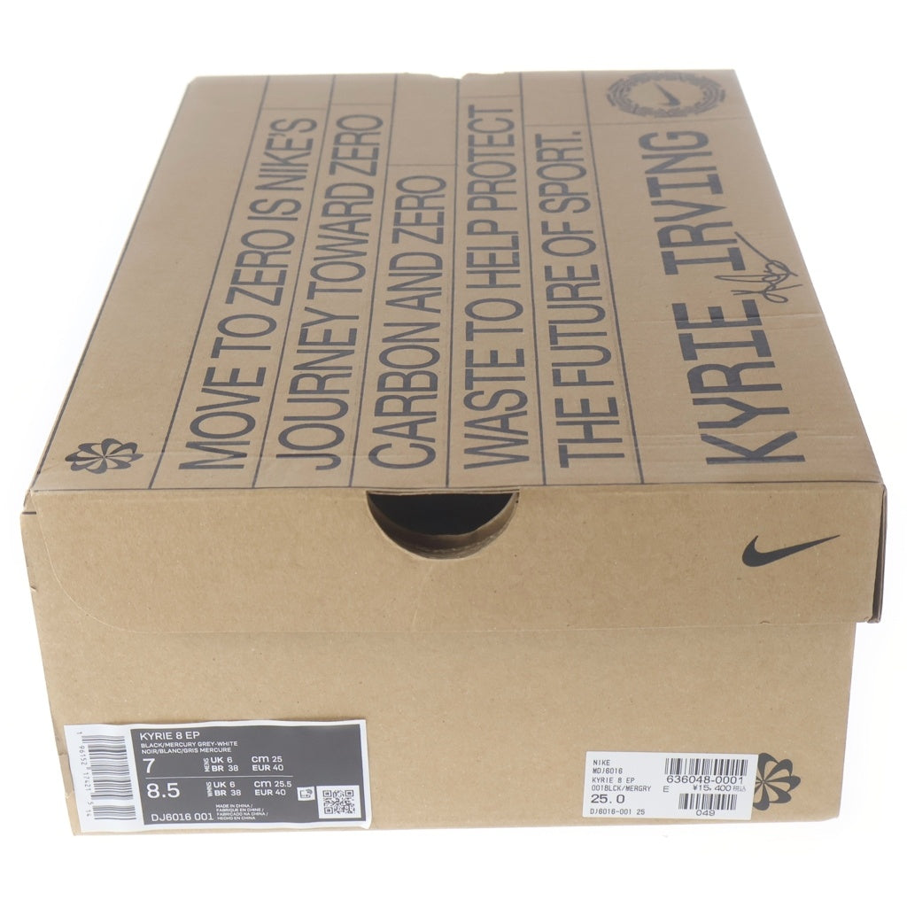 NIKE(ナイキ) KYRIE 8 EP カイリー 8 ローカットスニーカー ブラック/ホワイト US7/25.0cm DJ6016-100