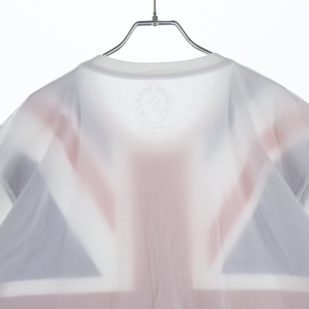 CHROME HEARTS(クロムハーツ) Union Jack Neck Logo Tee Size クロムハーツ ユニオンジャック ネックロゴ Tシャツ