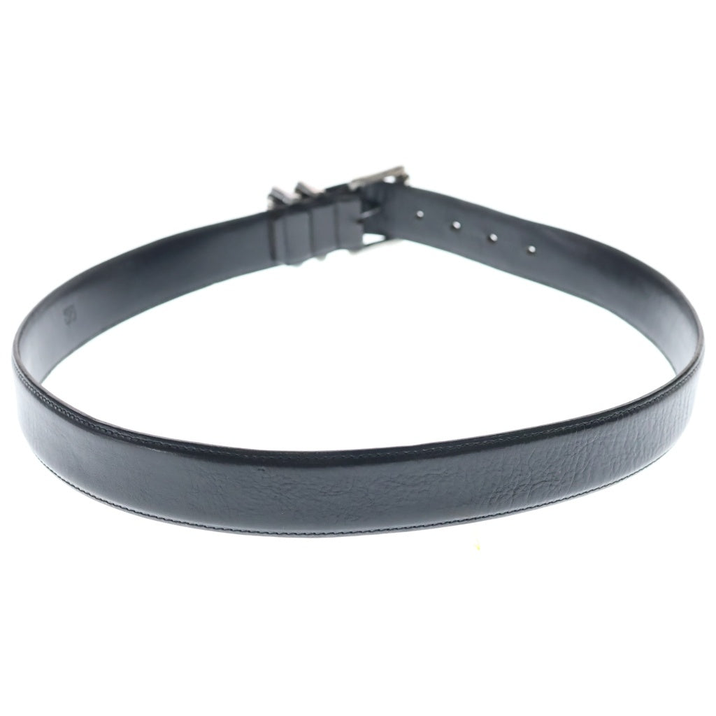 CHROME HEARTS(クロムハーツ) BLT ROLLER 3PC1.5inch 3PCローラーバックル レザーベルト シルバー BCA357