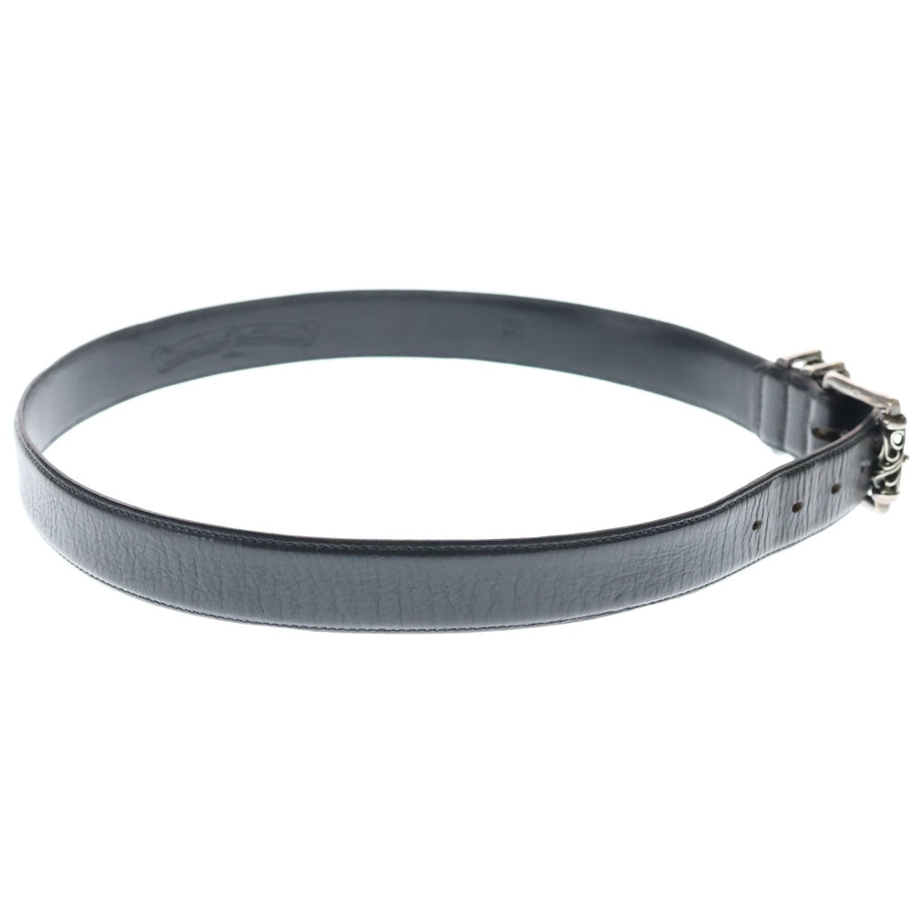 CHROME HEARTS(クロムハーツ) BLT ROLLER 3PC1.5inch 3PCローラーバックル レザーベルト シルバー BCA357
