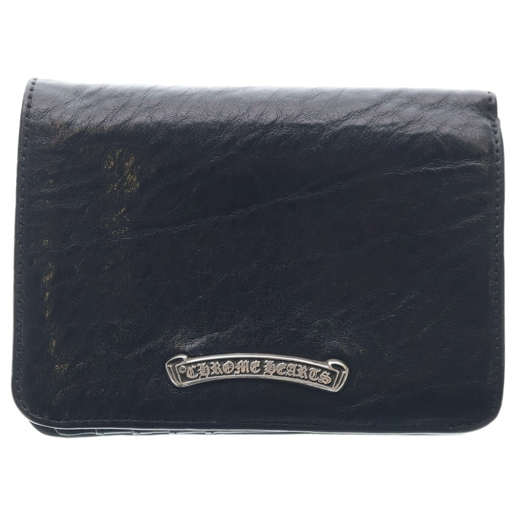 CHROME HEARTS(クロムハーツ) JOEY ジョーイ レザーウォレット 財布 ブラック BCA365