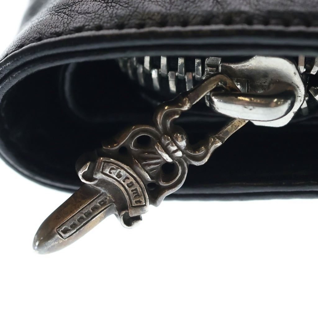 CHROME HEARTS(クロムハーツ) JOEY ジョーイ レザーウォレット 財布 ブラック BCA365