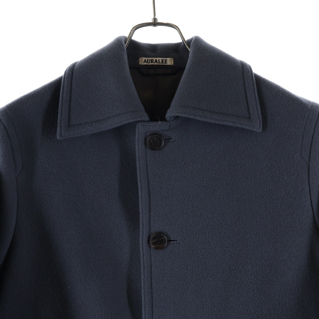 AURALEE(オーラリー) 21AW DOUBLE CLOTH LIGHT MELTON HALF COAT