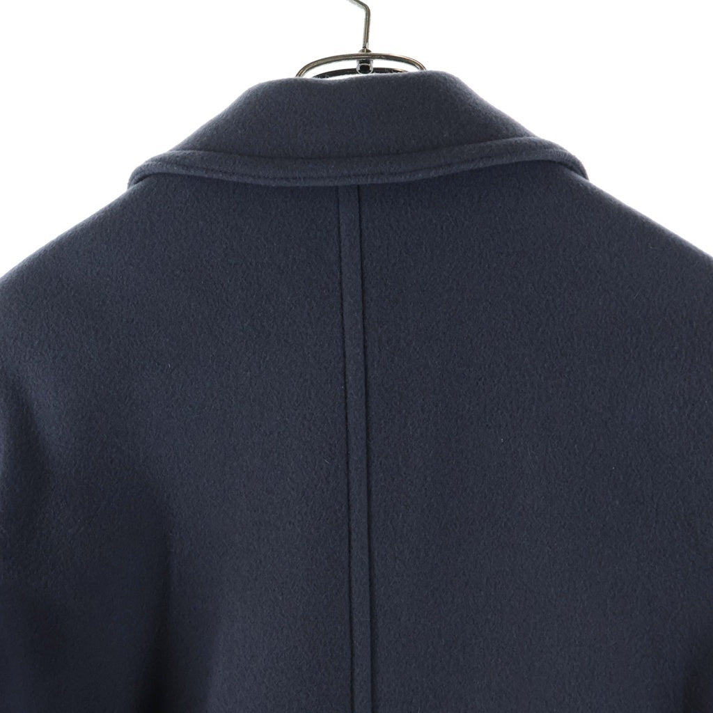 ライトメルトンハーフコート AURALEE ブラック SIZE 4 新品　未使用 AURALEE(オーラリー) 21AW DOUBLE CLOTH LIGHT MELTON HALF COAT