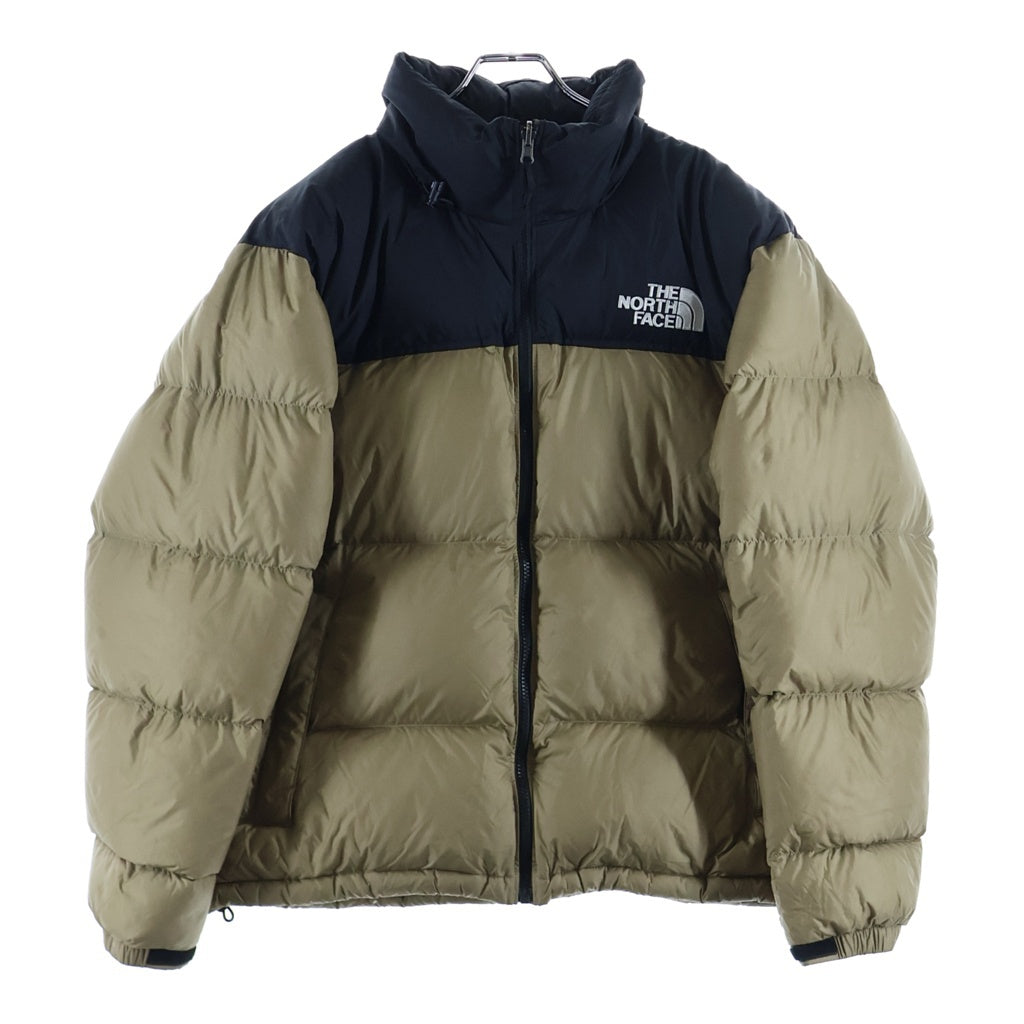 THE NORTH FACE(ザノースフェイス) NUPTSE ヌプシ ジップアップダウンジャケット ベージュ ND92555