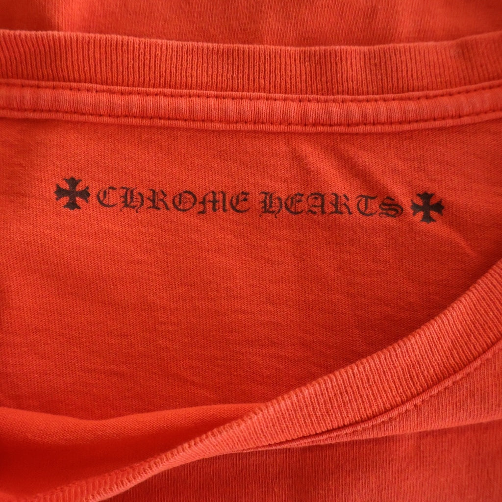 CHROME HEARTS(クロムハーツ) ×MATTY BOY PPO ketchup LS Tee ロングスリーブTシャツ レッド サイズL