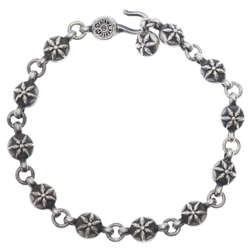 CHROME HEARTS(クロムハーツ) NO1 BALL #1スターボールブレスレット シルバー