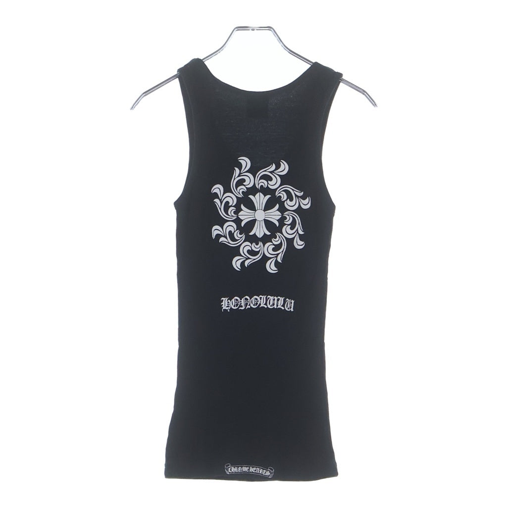 CHROME HEARTS(クロムハーツ) OLD S RIB TANK ホノルル限定バックプリントタンクトップ レディース