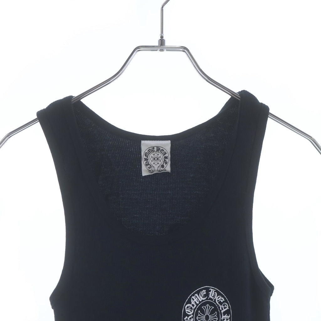 CHROME HEARTS(クロムハーツ) OLD S RIB TANK ホノルル限定バックプリントタンクトップ レディース