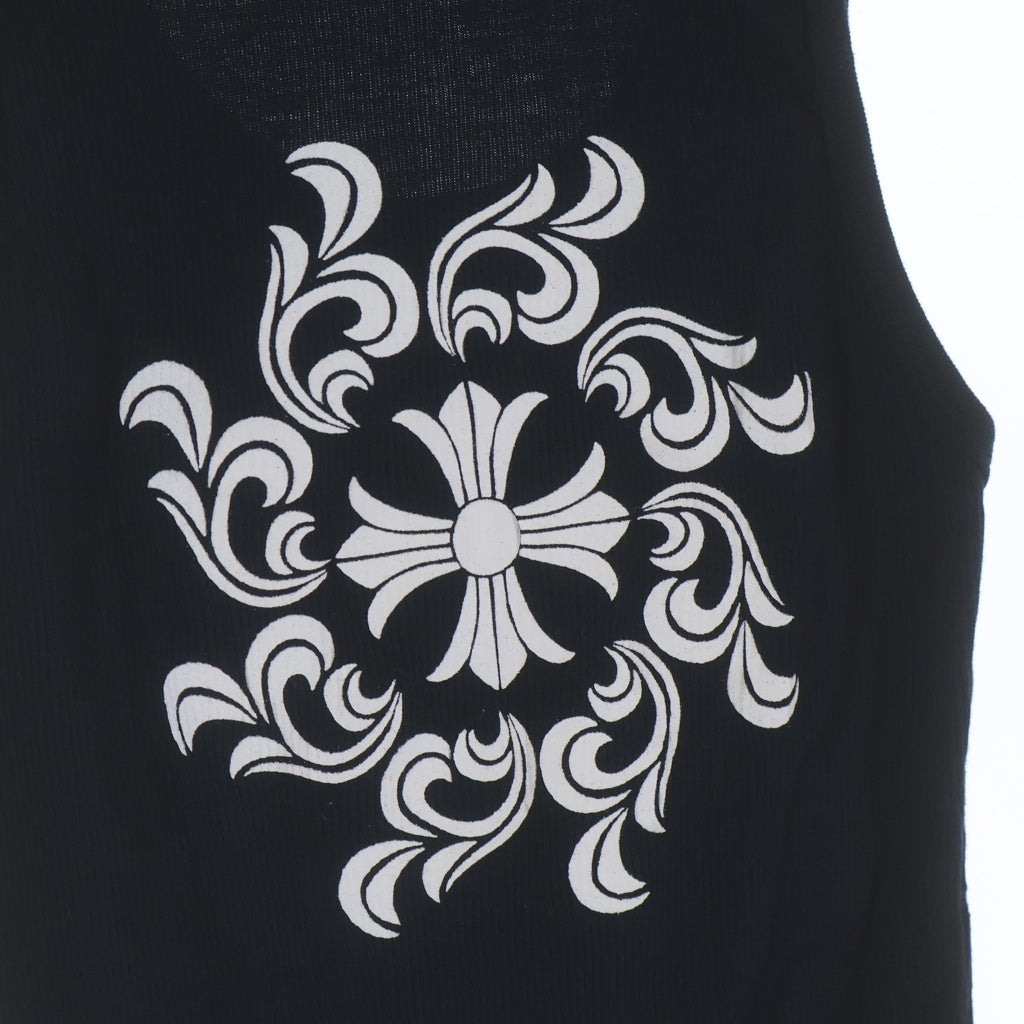 CHROME HEARTS(クロムハーツ) OLD S RIB TANK ホノルル限定バックプリントタンクトップ レディース