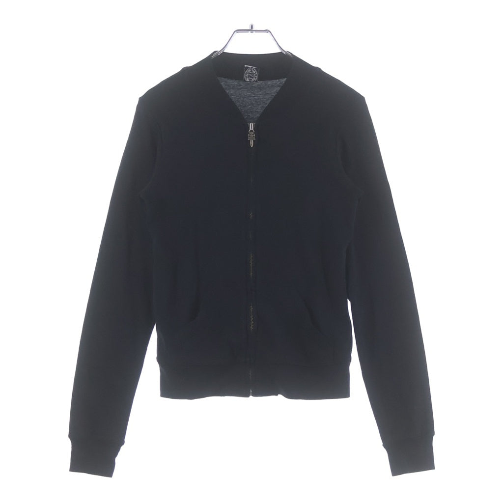 トップス CHROME HEARTS Chrome Hearts Multi Color Cross Cemetery Zip Up Hoodie Black
