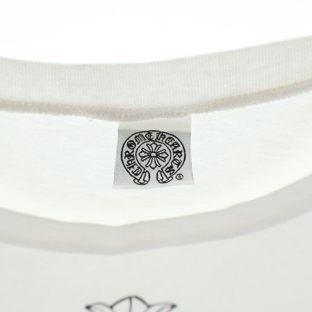 CHROME HEARTS(クロムハーツ) OLD Horseshoe CROSS T-SHIRT ホースシュークロスプリント Tシャツ 半袖 レディース