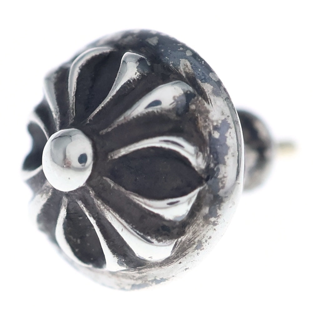 CHROME HEARTS(クロムハーツ) STUD CRSBLL クロスボールスタッドピアス シルバー BCA110