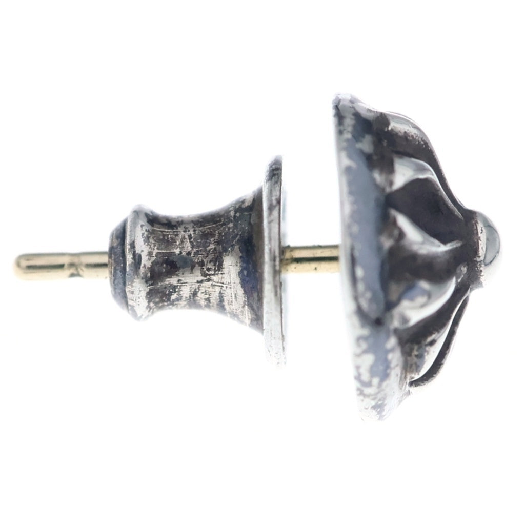 CHROME HEARTS(クロムハーツ) STUD CRSBLL クロスボールスタッドピアス シルバー BCA110