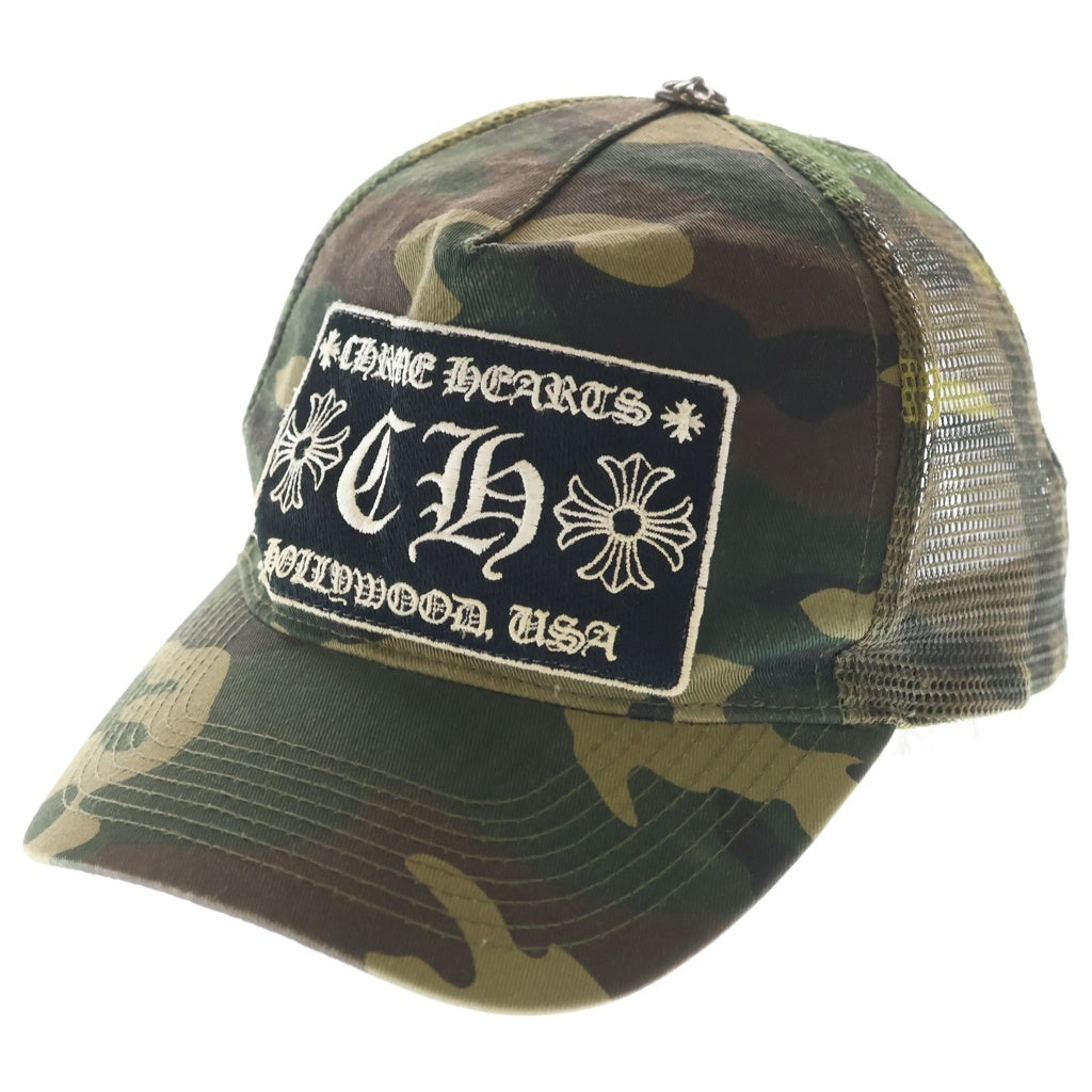 CHROME HEARTS(クロムハーツ) OLD TRUCKER CAP オールド クロスボール メッシュキャップ