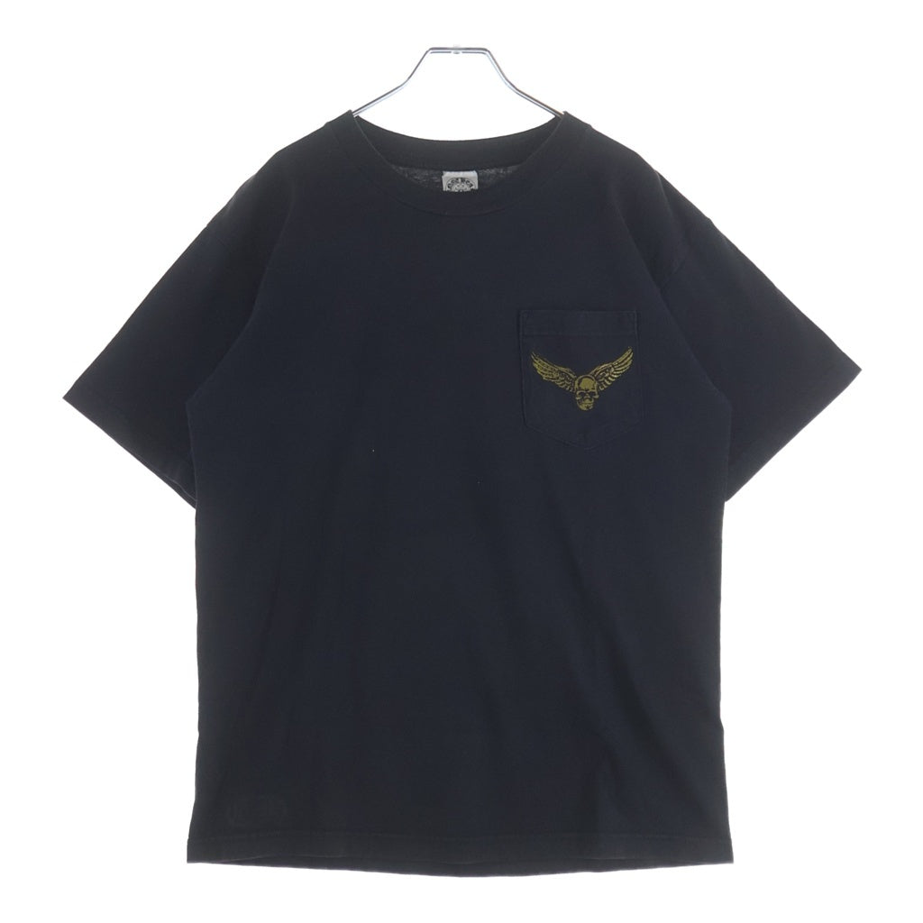 CHROME HEARTS(クロムハーツ) OLD FOTI S/S TEE マハリア 両面プリント 胸ポケット 半袖 クルーネック Tシャツ