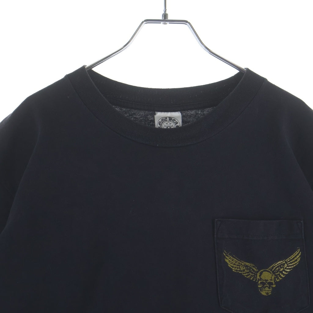 CHROME HEARTS(クロムハーツ) OLD FOTI S/S TEE マハリア 両面プリント 胸ポケット 半袖 クルーネック Tシャツ