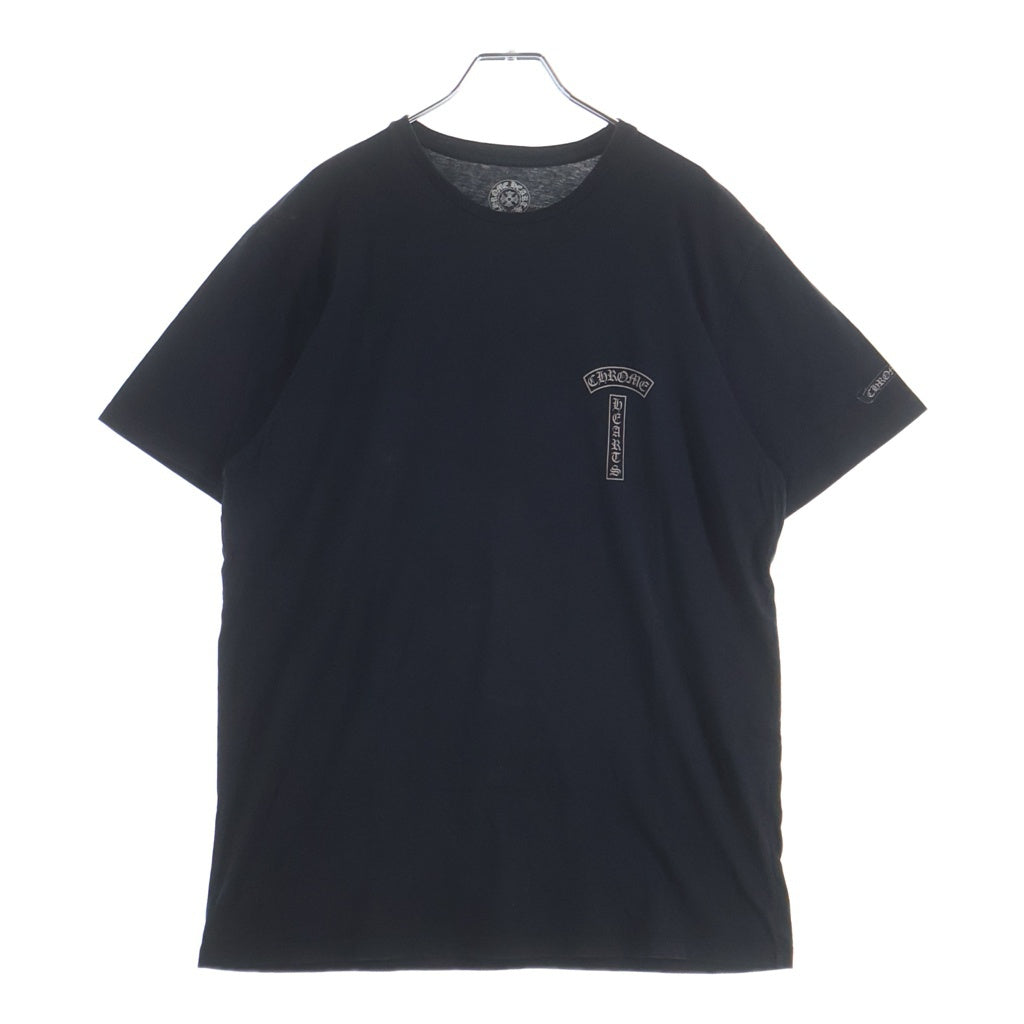 CHROME HEARTS(クロムハーツ) OLD Back Vine Dagger バック ヴァインダガープリント 半袖Tシャツ カットソー ブラック