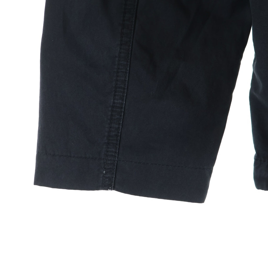 STONE ISLAND(ストーンアイランド) OLD EFFECT ZIP OVERSHIRT BLACK