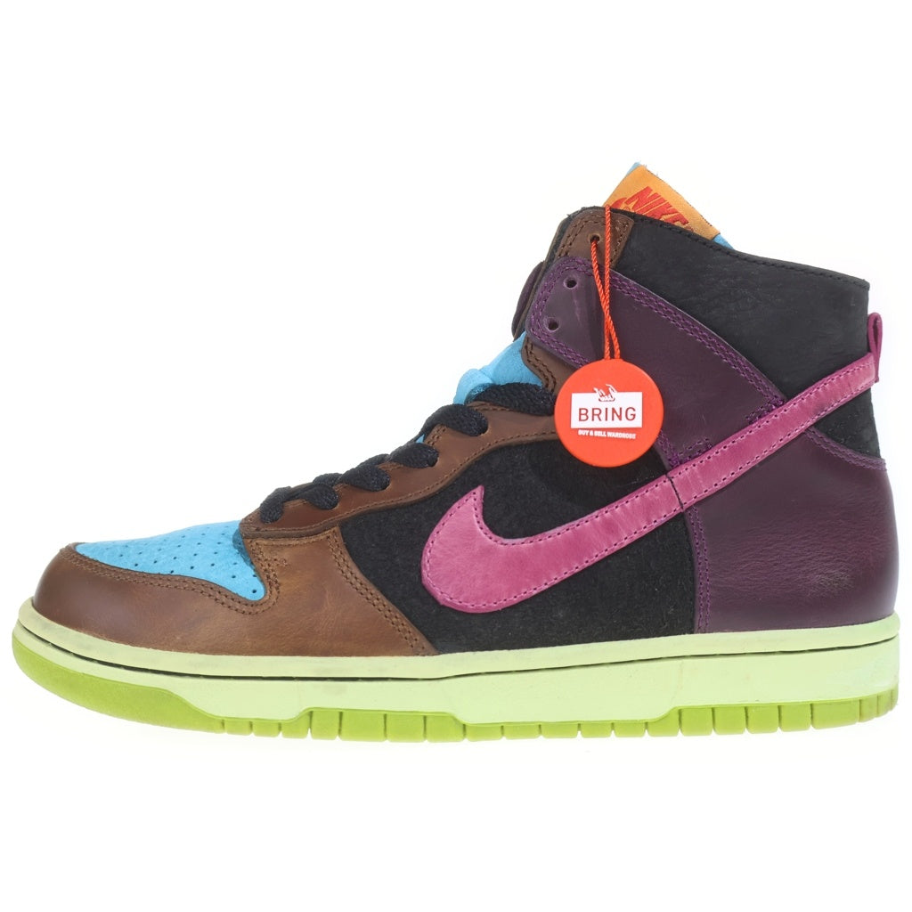 NIKE(ナイキ) 【観賞用 2005年製】 ×UNDEFEATED Dunk High NL アンディフィーテッド ダンク NL ハイカットスニーカー マルチカラー US7/25.0cm 312205-461