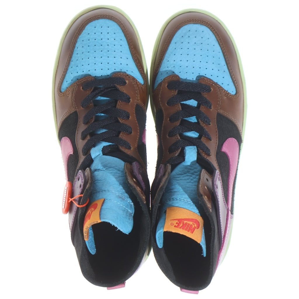 NIKE(ナイキ) 【観賞用 2005年製】 ×UNDEFEATED Dunk High NL アンディフィーテッド ダンク NL ハイカットスニーカー マルチカラー US7/25.0cm 312205-461