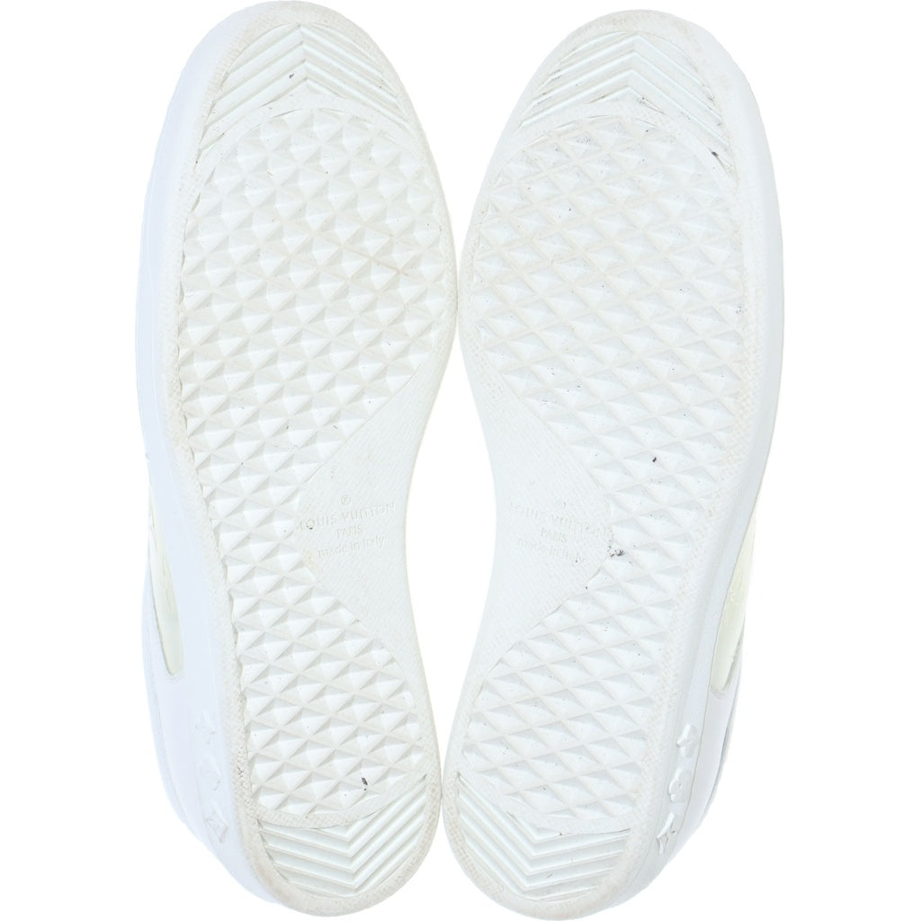 LOUIS VUITTON(ルイヴィトン) ルクセンブルグ ライン モノグラム レザー ローカットスニーカー ホワイト MS0290 SIZE:7