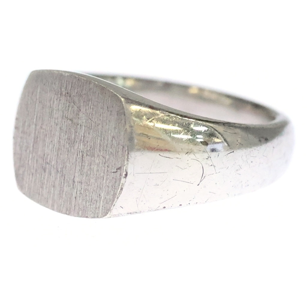 TOMWOOD(トムウッド) Cushion Satin クッションサテン シグネットリング シルバー