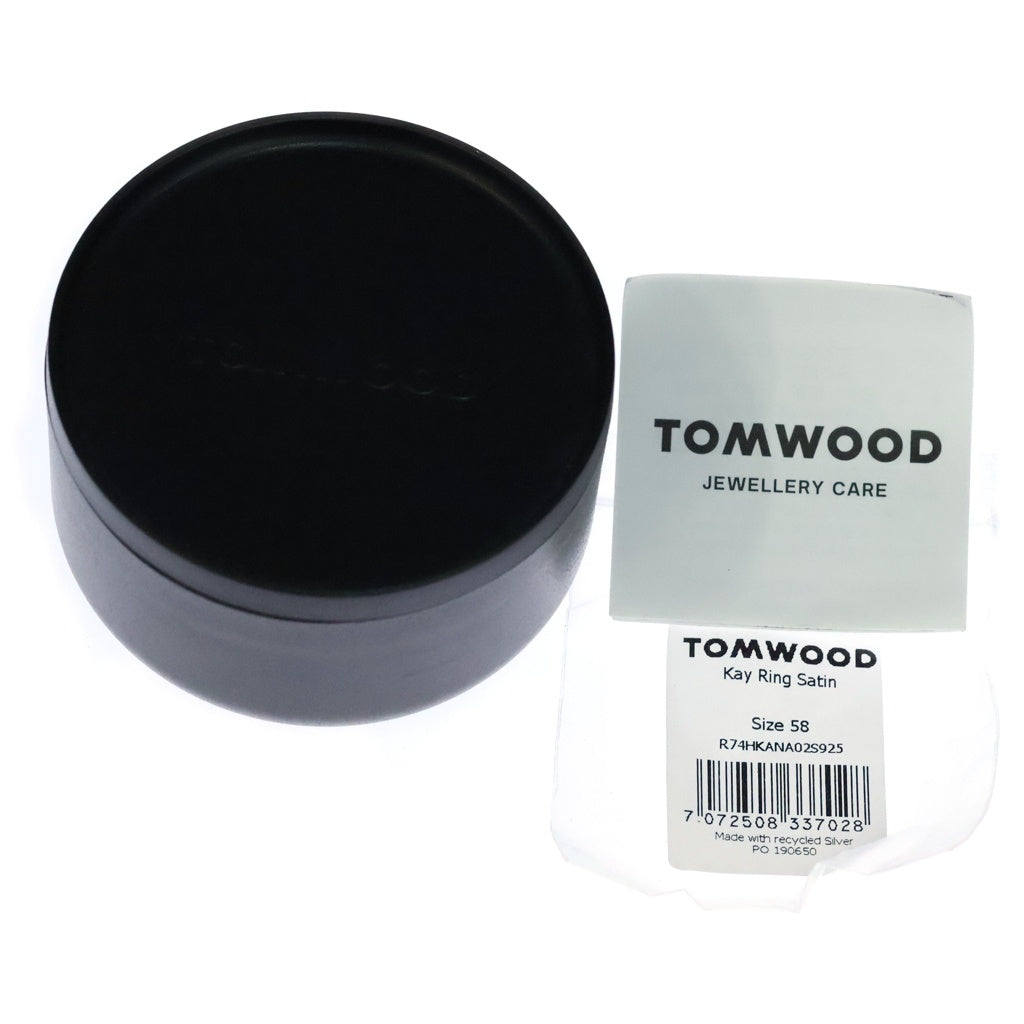 TOMWOOD(トムウッド) Cushion Satin クッションサテン シグネットリング シルバー