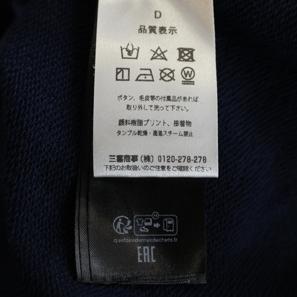 J.W.ANDERSON(ジェー ダブリュー アンダーソン) Real sleep Sweatshirt Navy スウェットシャツ 長袖 ネイビー