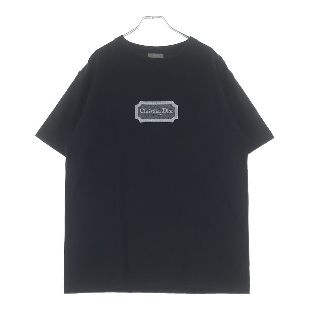 DIOR(ディオール) フロントロゴTシャツ ブラック サイズL 343J696C0554