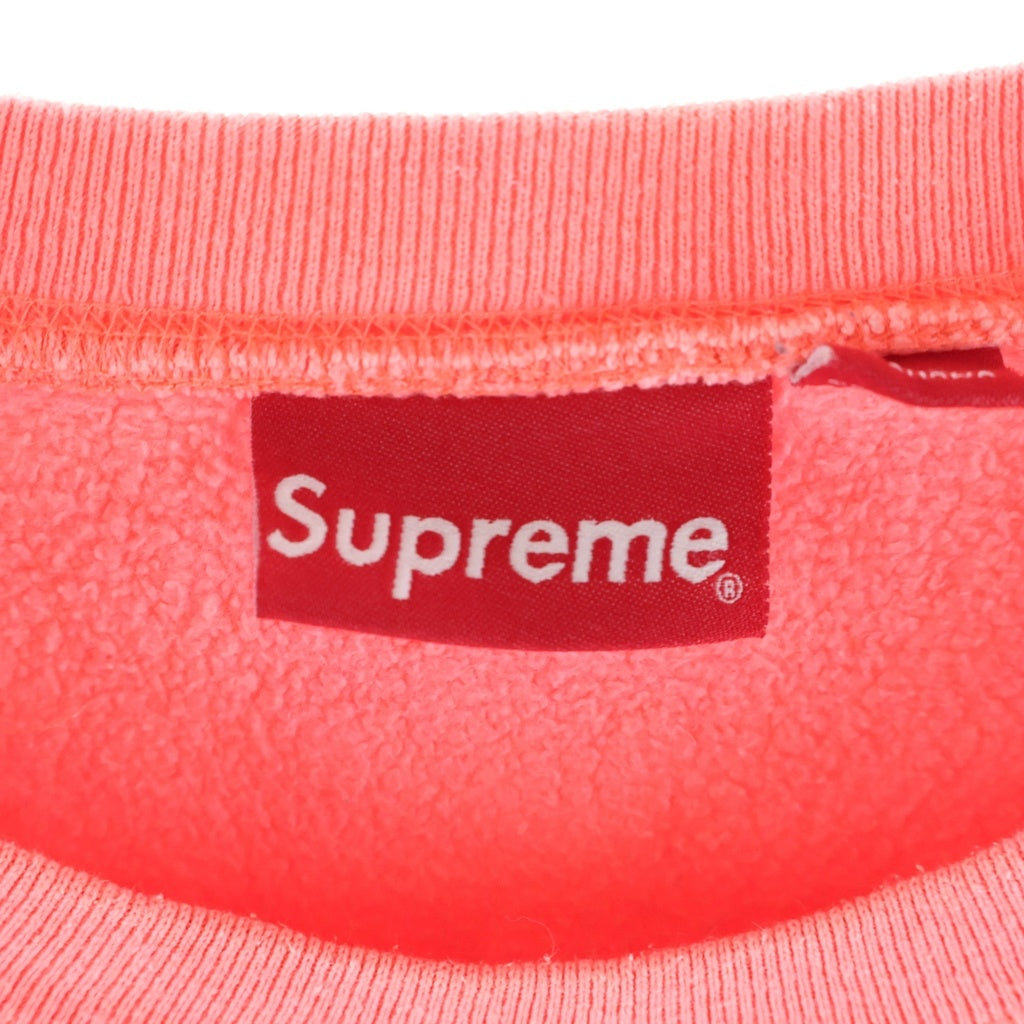 SUPREME(シュプリーム) 18AW Box Logo Crewneck ボックスロゴ クルーネック スウェットトレーナー ピンク