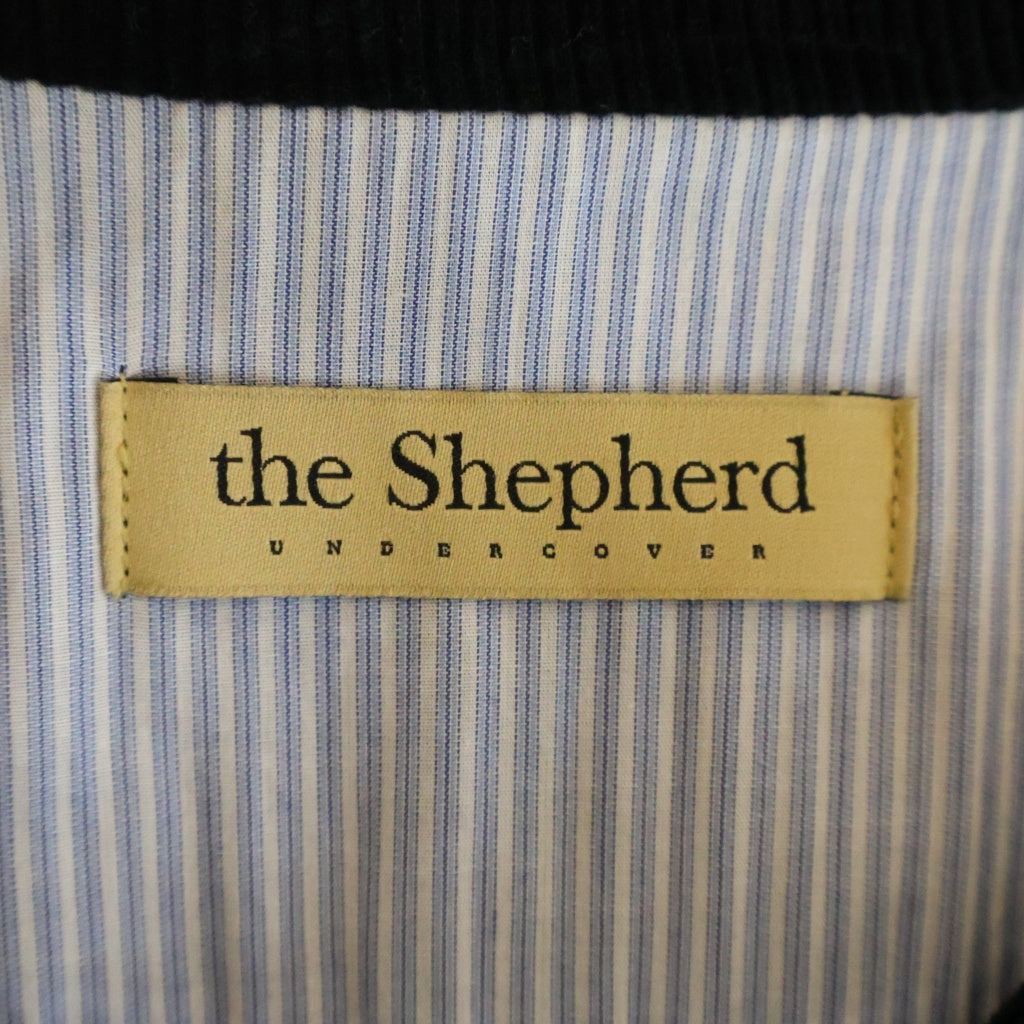 UNDERCOVER(アンダーカバー) 20AW The Shepherd USZ4301 コーデュロイ裏FL ロングコート チャコール アウター ブラック
