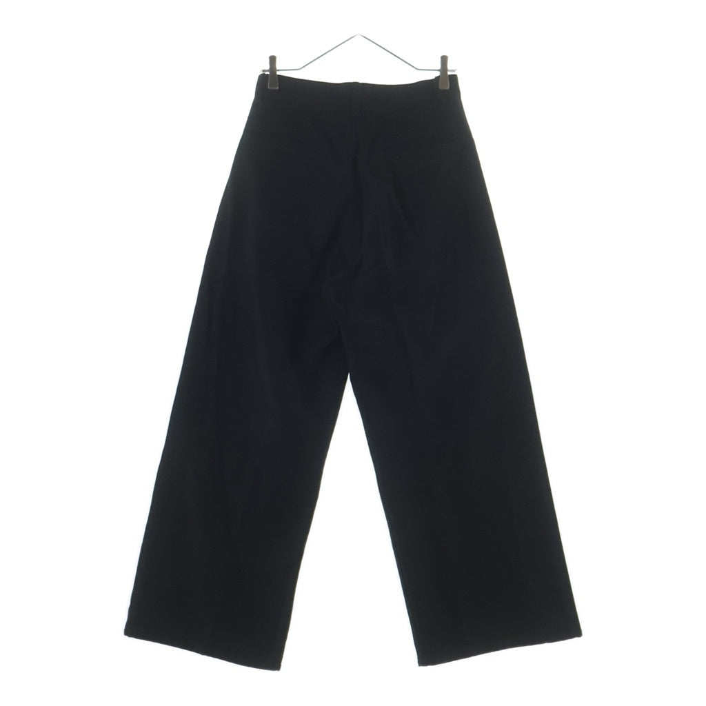 NO BRAND(ノーブランド) nonnotte ノノット スラックス パンツ レーヨン N-23A-008 ブラック