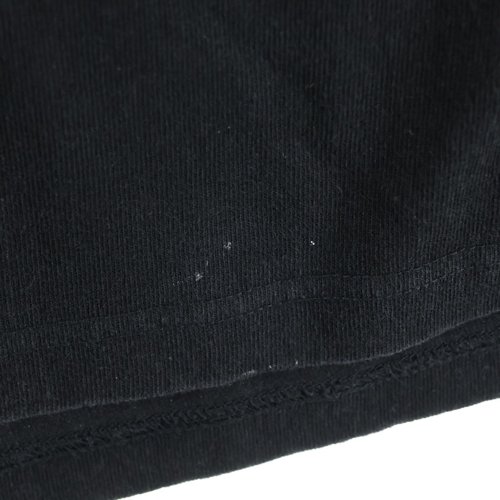 Sacai(サカイ) エンブロイダリー ロゴ刺繍 半袖Tシャツ カットソー 22-02794M ブラック