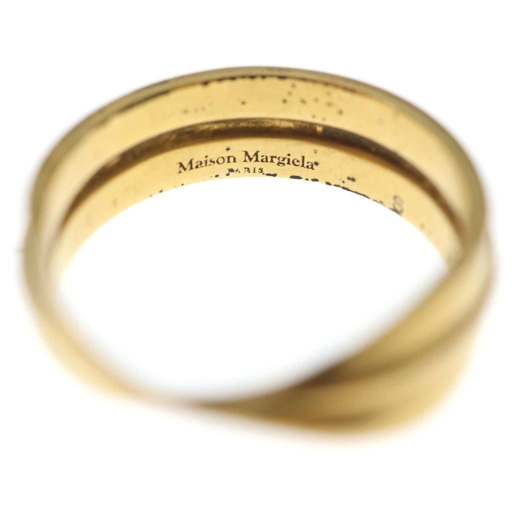 Maison Martin Margiela(メゾンマルタンマルジェラ) ハーフツイスト リング ゴールド レディース