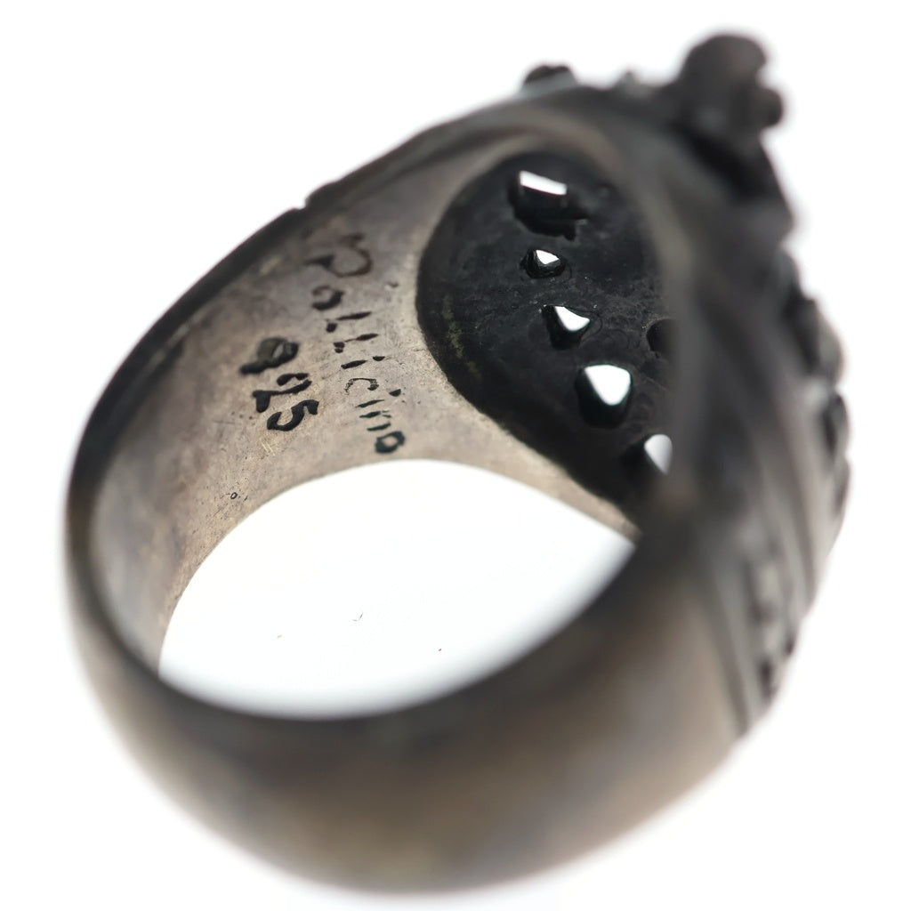 NO BRAND(ノーブランド) レザースアンドトレジャーズ ラインモチーフ SV925 リング 20.1g