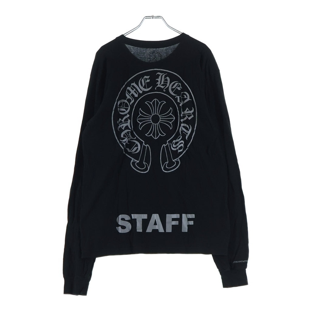 CHROME HEARTS(クロムハーツ) STAFF L/S T-SHIRT DAGGER スタッフ ダガー 長袖Tシャツ ロングスリーブ ブラック