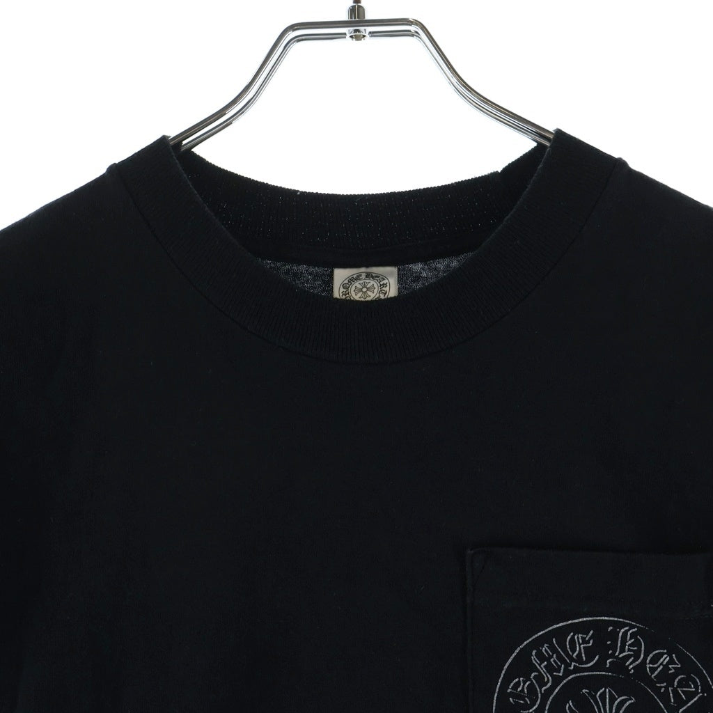 CHROME HEARTS(クロムハーツ) STAFF Horse Shoe Logo T-SHIRT スタッフ ホースシュー 半袖Tシャツ カットソー ブラック