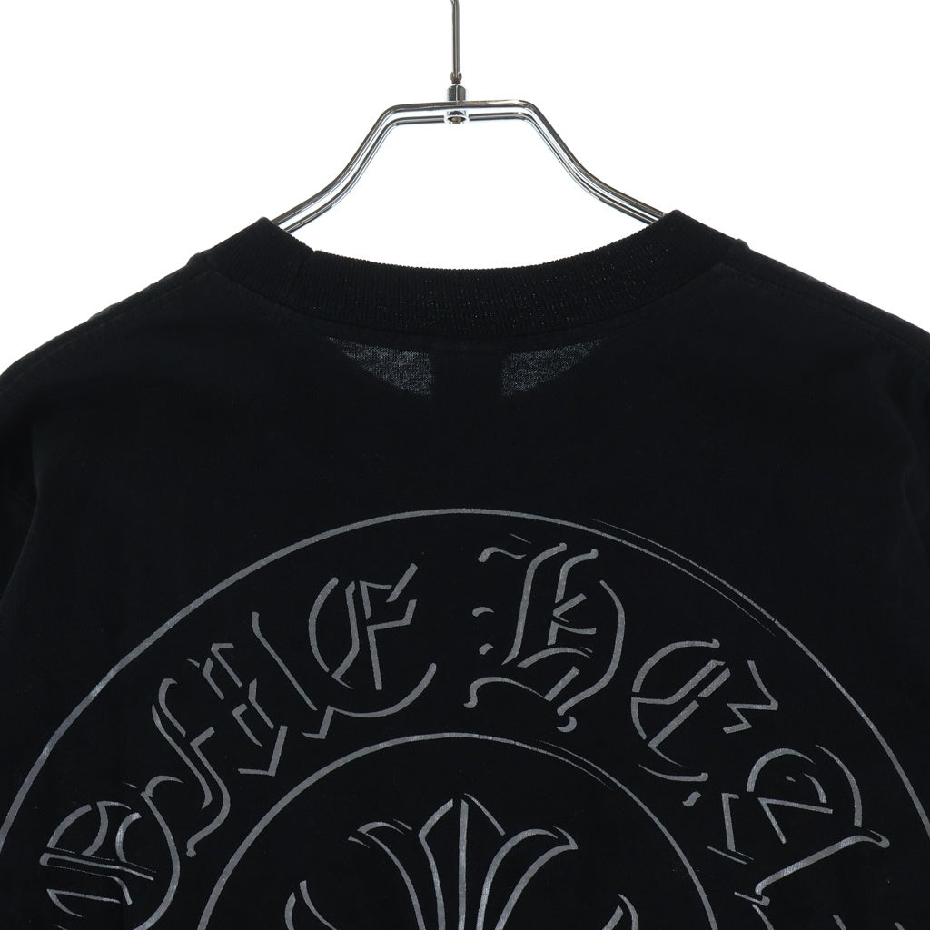 CHROME HEARTS(クロムハーツ) STAFF Horse Shoe Logo T-SHIRT スタッフ ホースシュー 半袖Tシャツ カットソー ブラック