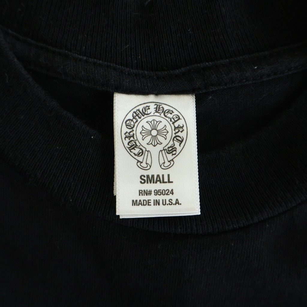 CHROME HEARTS(クロムハーツ) STAFF Horse Shoe Logo T-SHIRT スタッフ ホースシュー 半袖Tシャツ カットソー ブラック