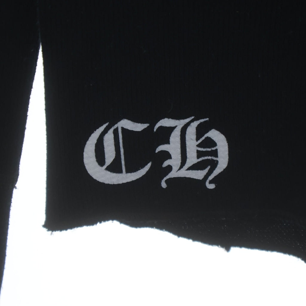 CHROME HEARTS(クロムハーツ) American Flag Vine Dagger Horseshoe Tee アメリカンフラッグ ヴァインダガー ホースシュー 星条旗 長袖Tシャツ カットソー ブラック サーマル