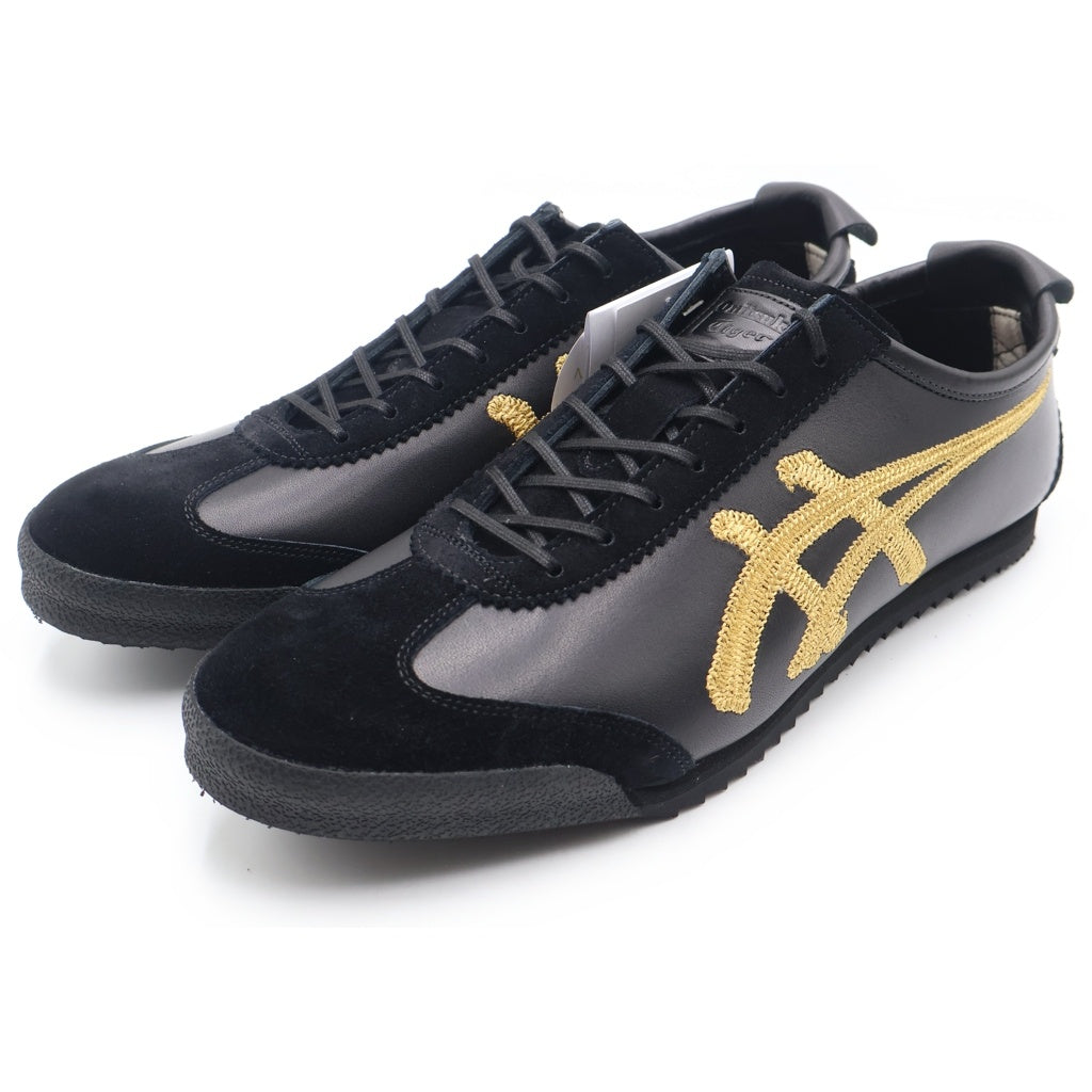 Onitsuka Tiger(オニツカタイガー) Mexico 66 Deluxe メキシコ 66 デラックス ローカットスニーカー ブラック/ゴールド US9 1/2 /27.5cm