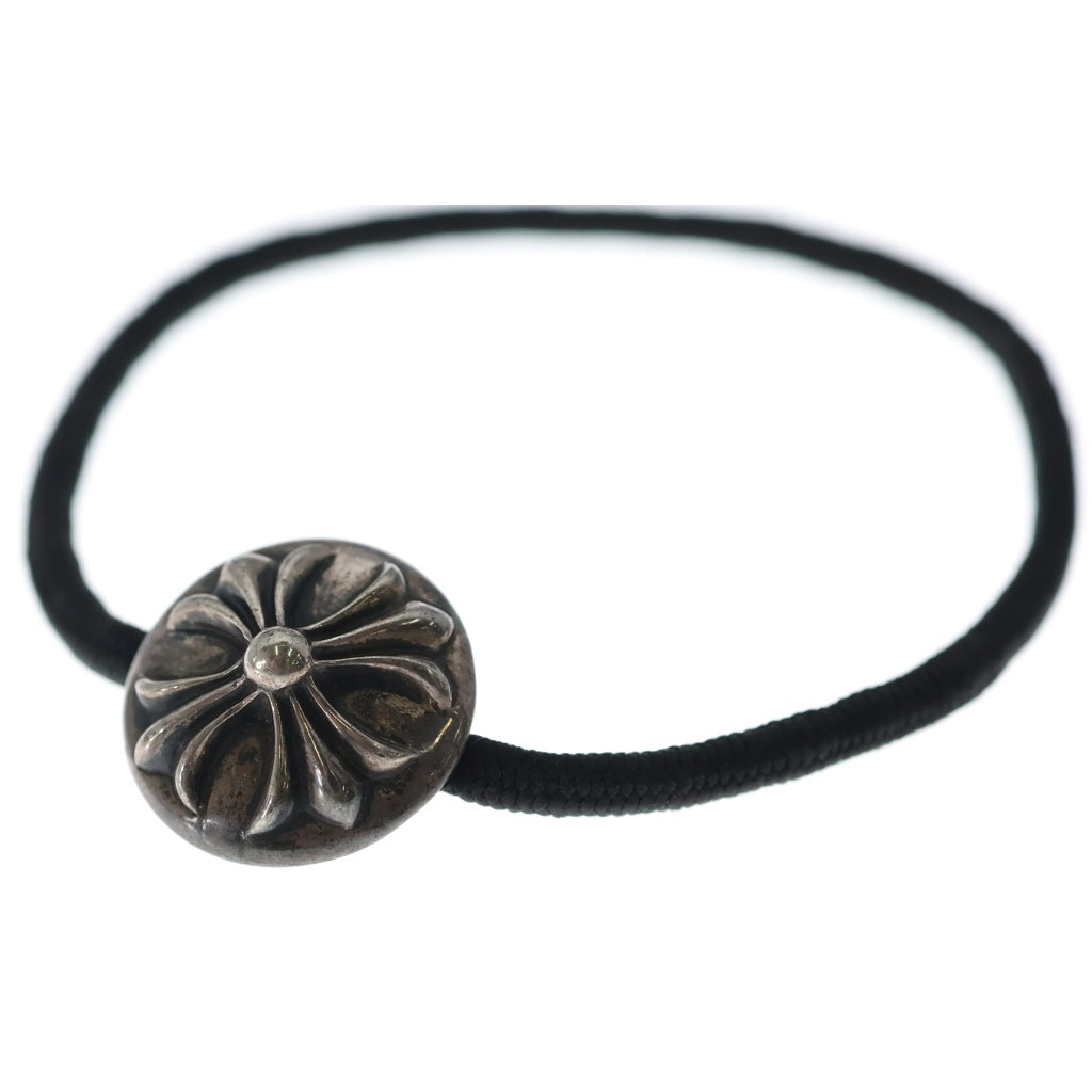 CHROME HEARTS(クロムハーツ) HAIRBAND OLD クロスボール ヘアバンド ヘアゴムコンチョ オールド シルバー BCA151