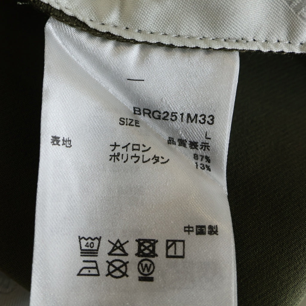 NO BRAND(ノーブランド) 【BRIEFING】ブリーフィング ゴルフウェア ストレッチ ナイロンパンツ BRG251M33 グリーン