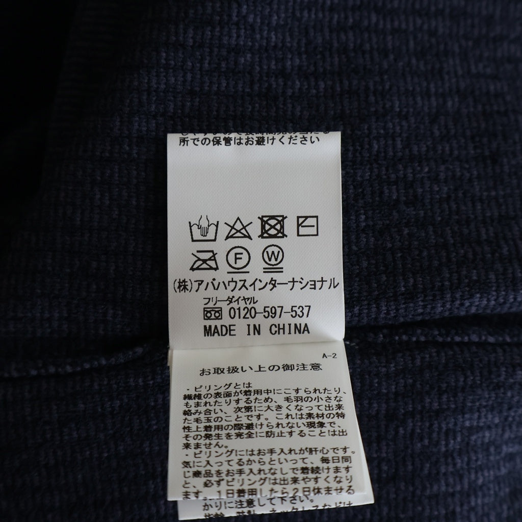 RECENCY OF MINE(リーセンシーオブマイン) ニット セーター 半袖Tシャツ 0048-80-41001 ネイビー