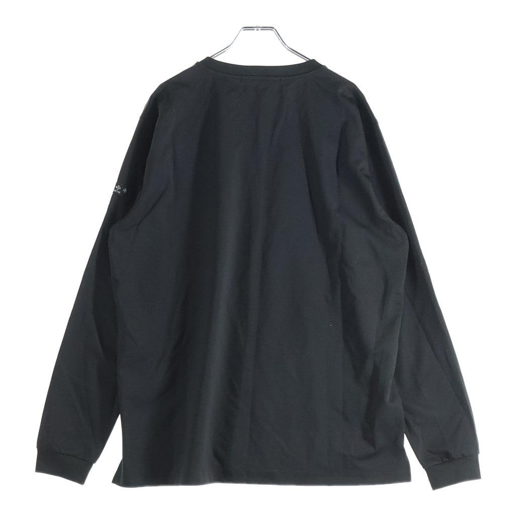TATRAS(タトラス) OSMO MCKZ0377083588 オスモ 袖ロゴワッペン 長袖Tシャツ カットソー カーキ