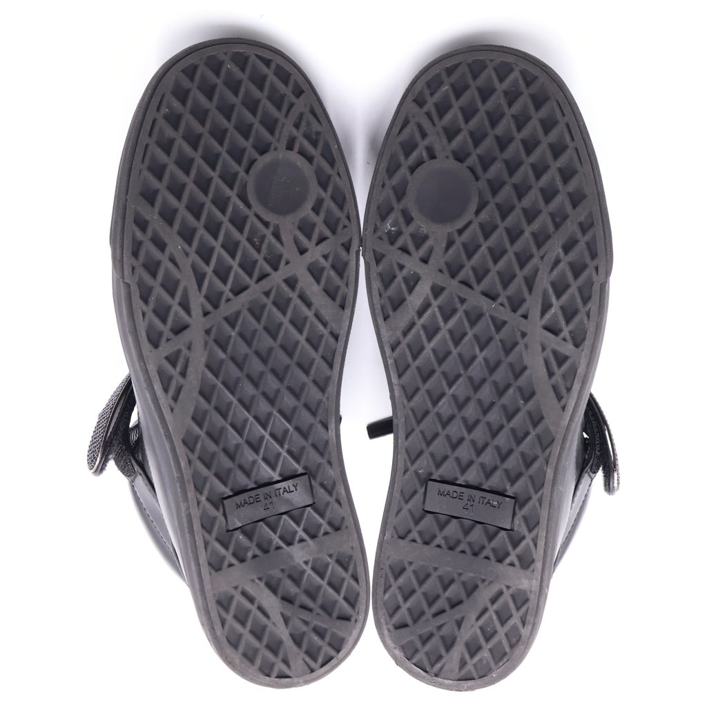 GIUSEPPE ZANOTTI(ジュゼッペ ザノッティ) スワロフスキー装飾 サイドジップ ハイカットスニーカー