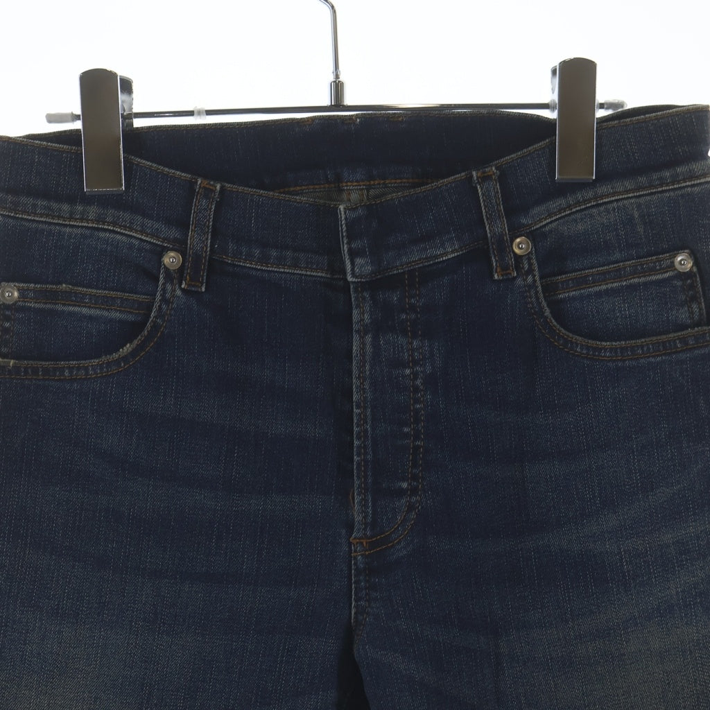 BALMAIN(バルマン) ユーズド加工 スリム デニムパンツ W7H9008T132 インディゴ