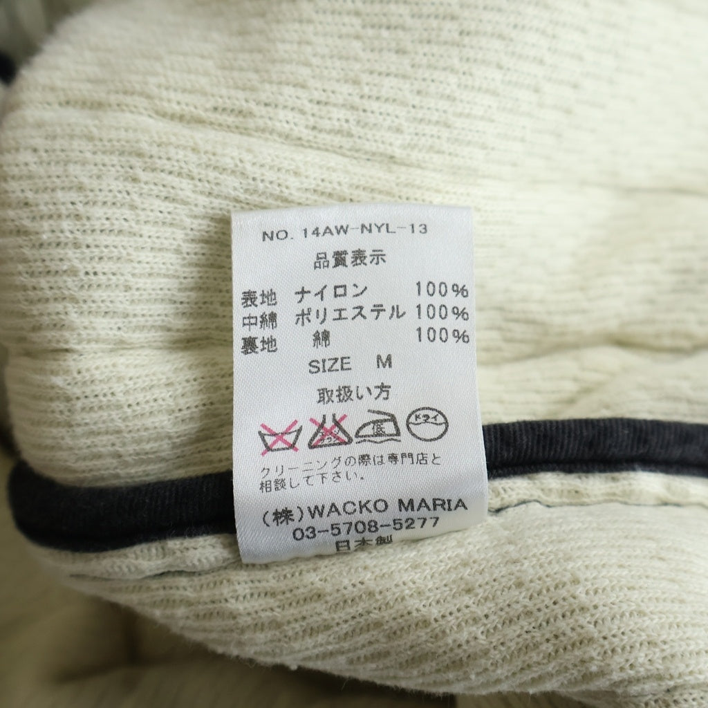 WACKO MARIA(ワコマリア) 14AW ザギルティーパーティーズ キルティングジャケット ブラック